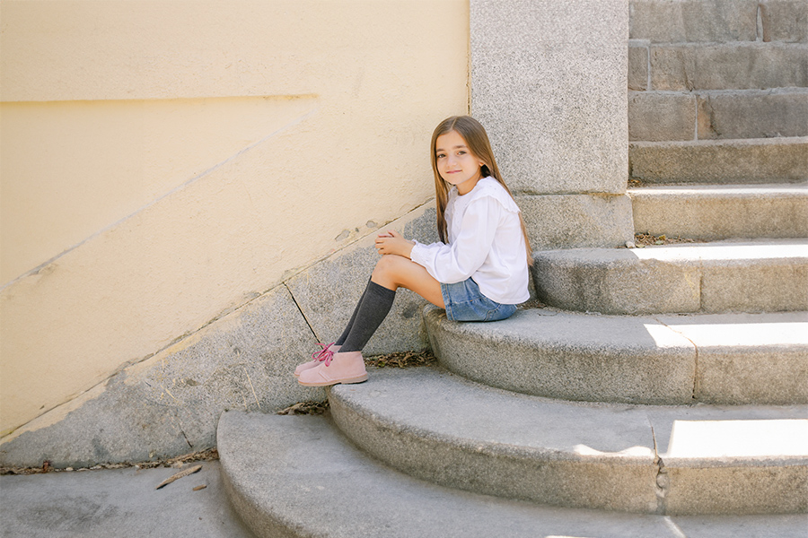 Desert Boots Bottines Chukka à Lacets Enfants et Adultes