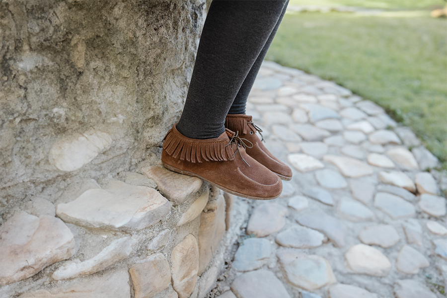 Bottines Enfant et Femme à franges