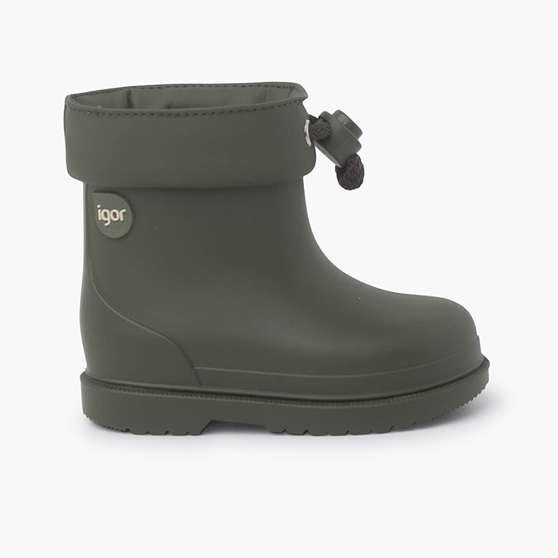 Bottes de pluie Igor pour fille et garçon  Kaki