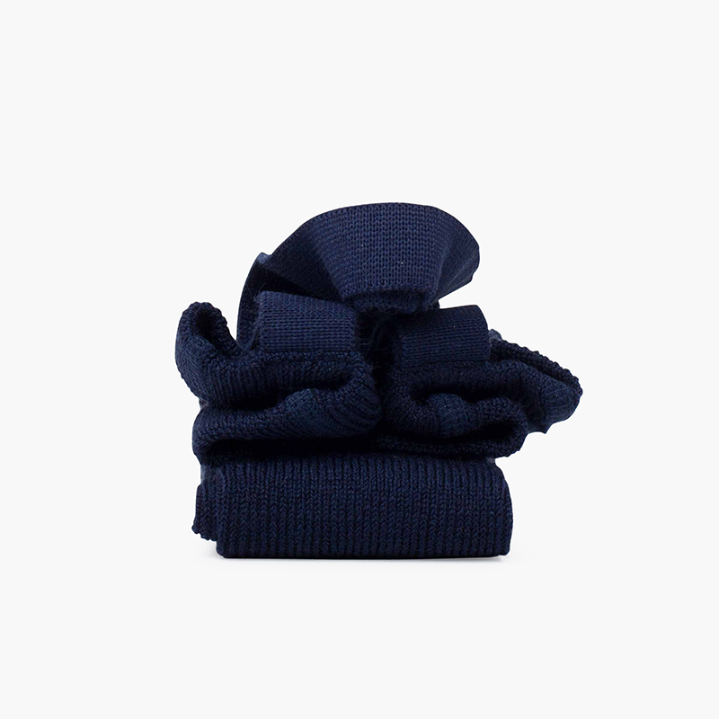 Leggings enfants avec bretelles élastiques Bleu Marine