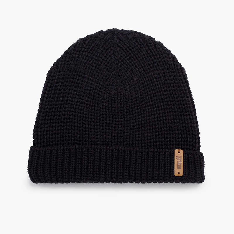 Bonnet enfant tricoté anglais Bleu Marine