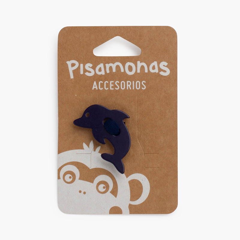 Attache cheveux dauphin Bleu Marine