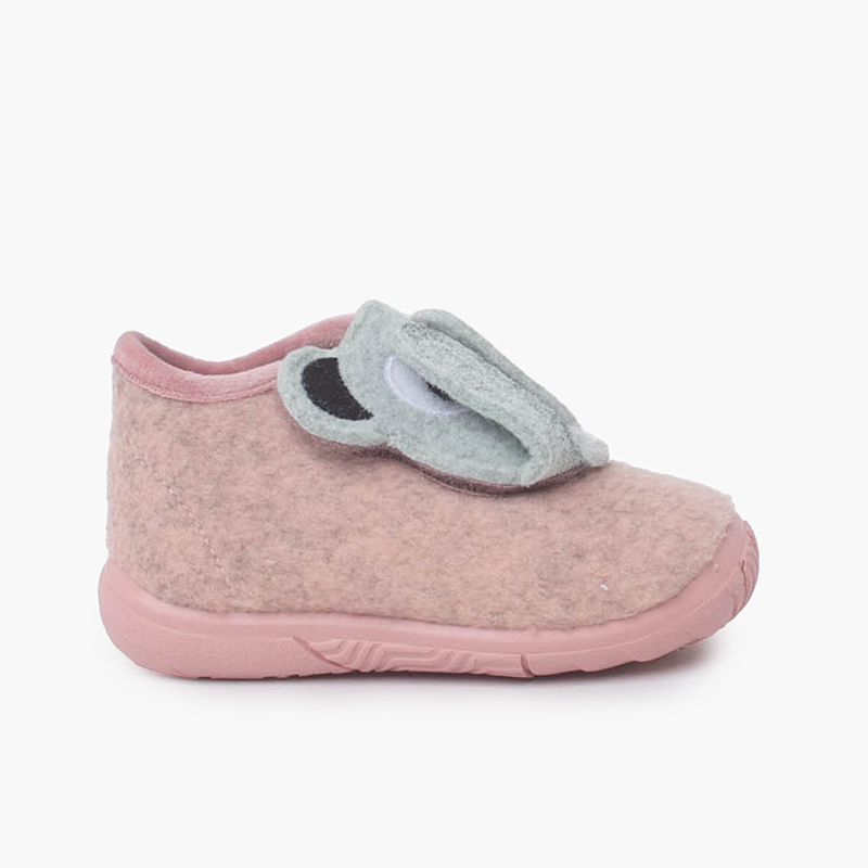chaussons premiers pas animaux Nounours