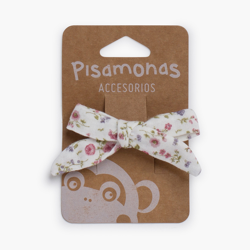 Nœud à cheveux bec de canard Liberty Rose