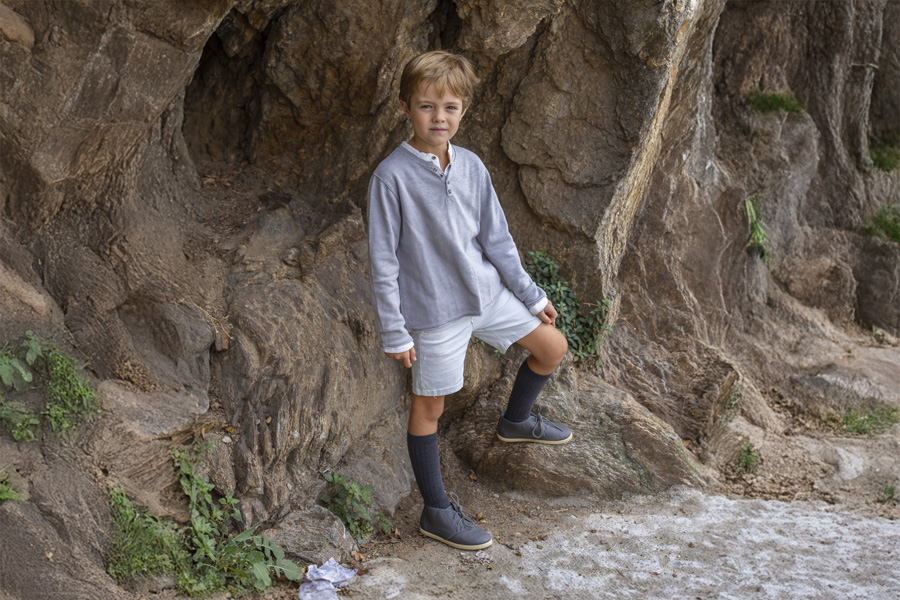 Botte cuir vegan lacets