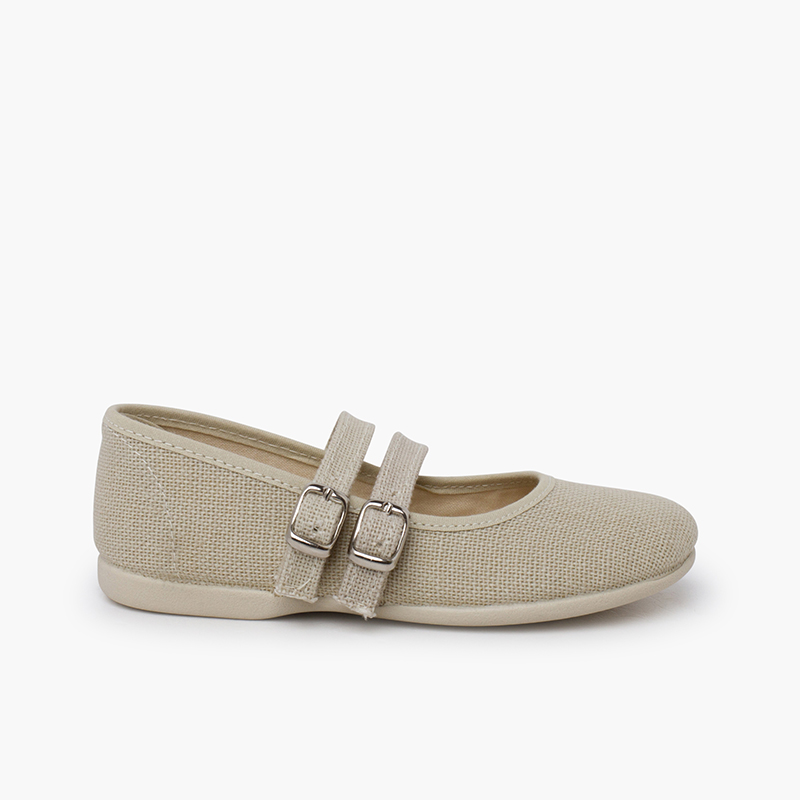 Babies lin double boucle Écru