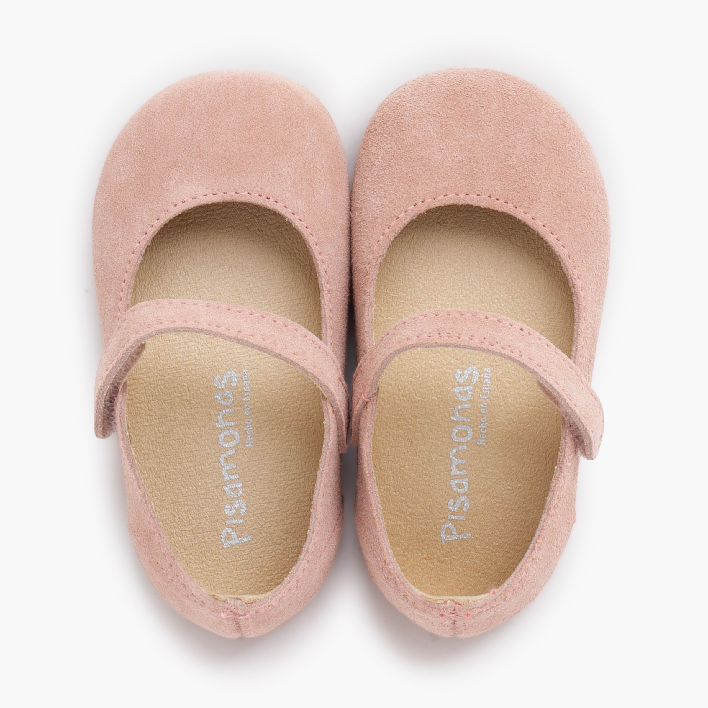 Babies barefoot suéde fille premiers pas Rose