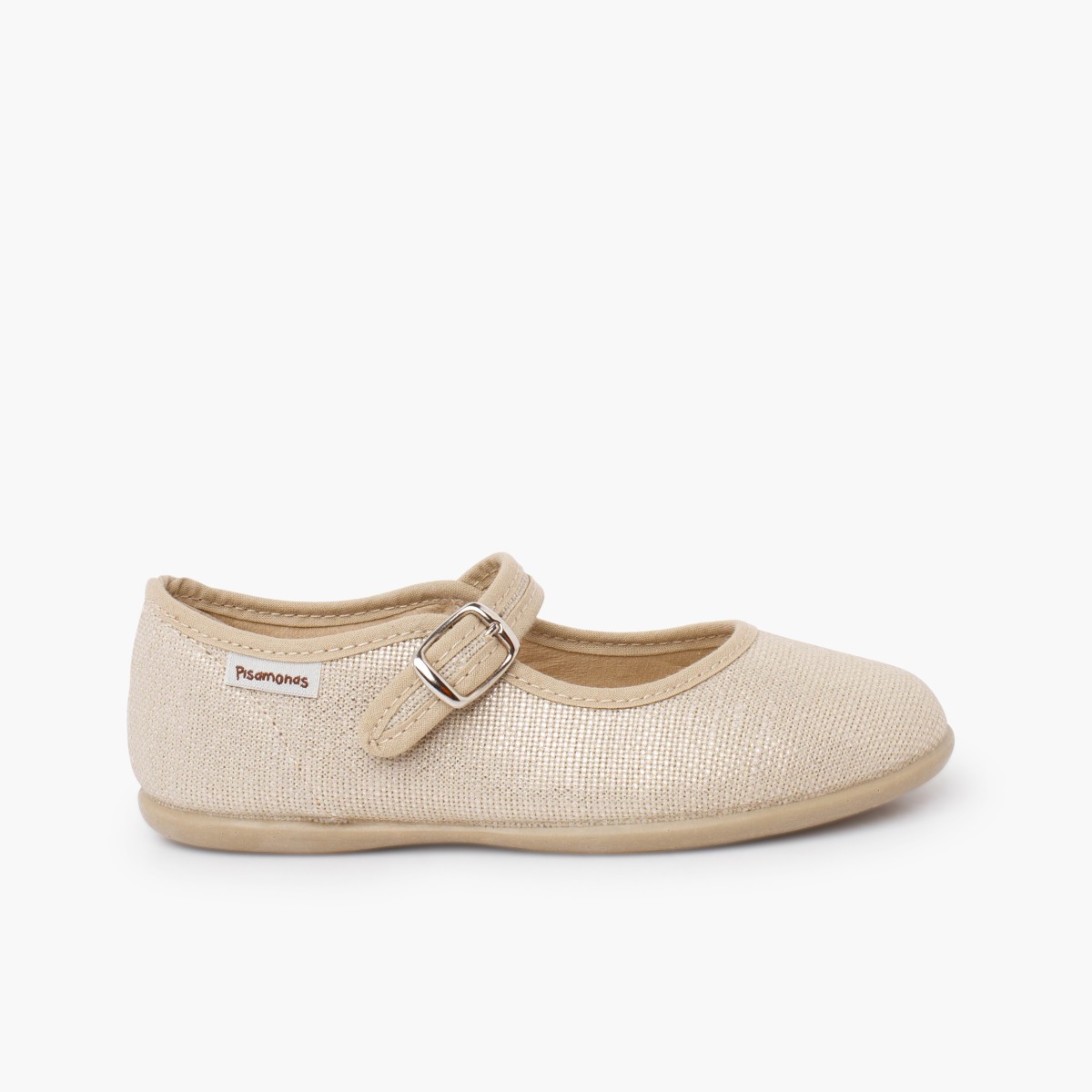 Chaussures babies cérémonie brillant boucle oro viejo