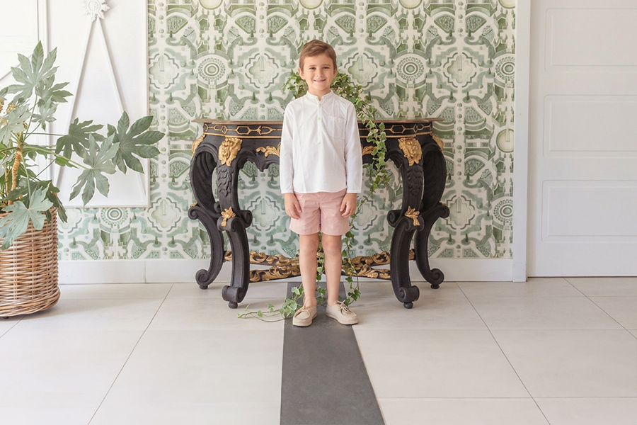 Chaussures bateau wallaby garçon jute