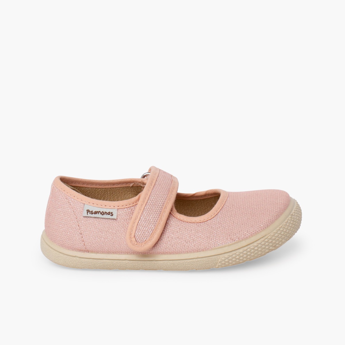Chaussures abies barefoot brillance rosa peach