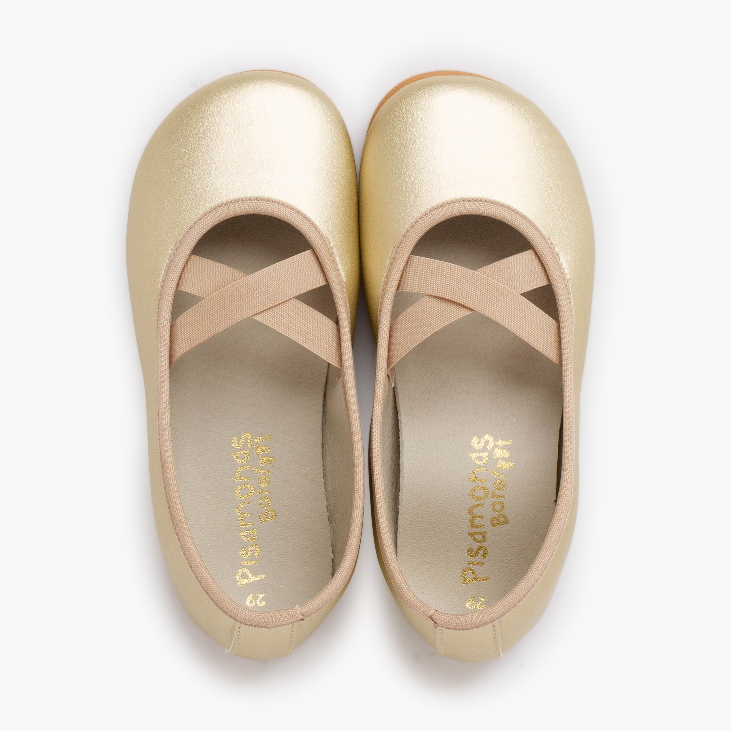 Ballerines ballet barefoot Communion Or