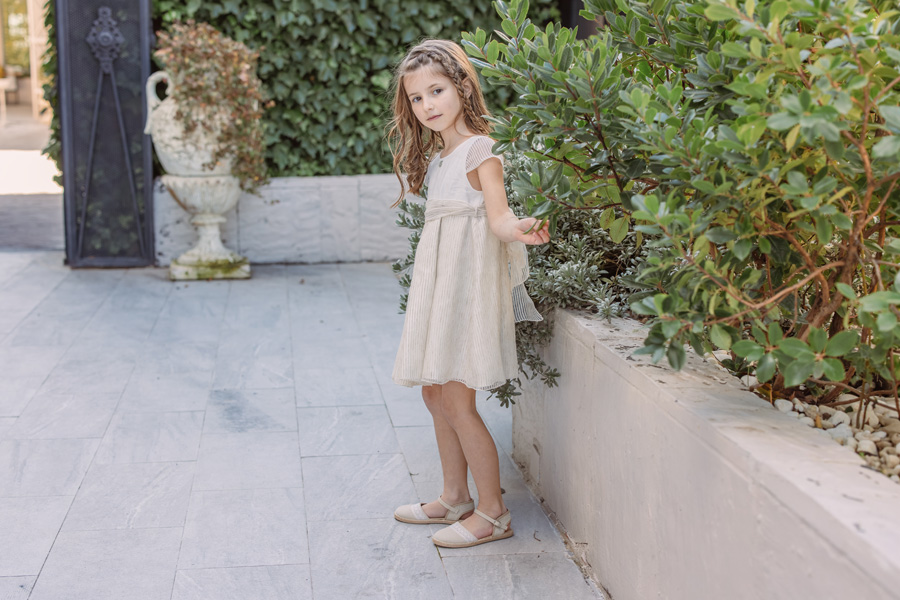 Espadrilles cérémonie lin dentelle aux fuseaux