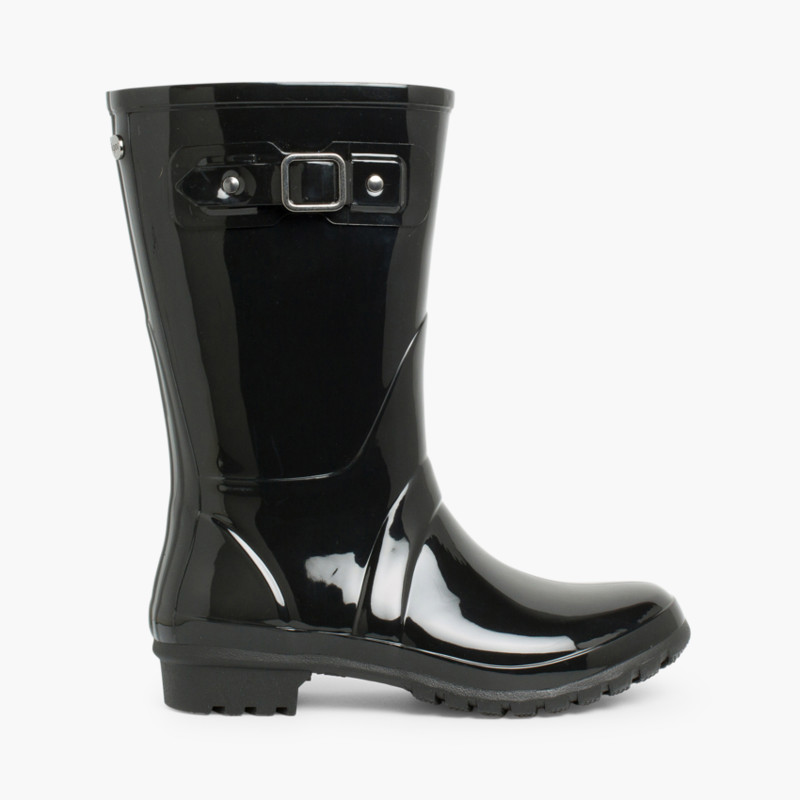 Bottes de pluie femme mini glow Noir