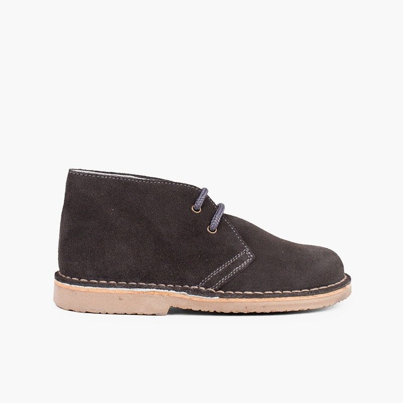 Desert Boots Bottines Chukka à Lacets Enfants et Adultes
