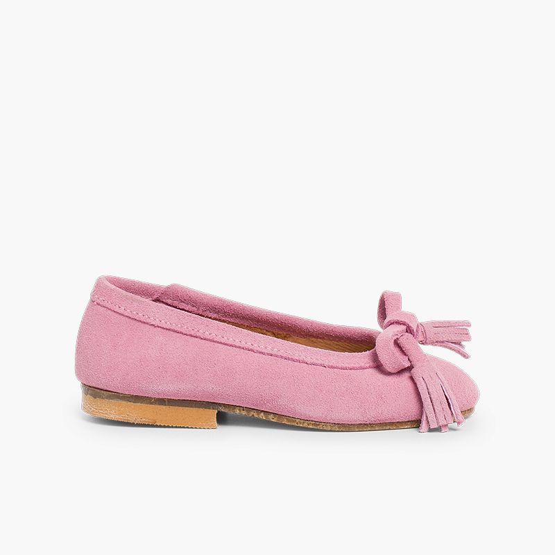 Ballerines pour Fille et Femme en suède