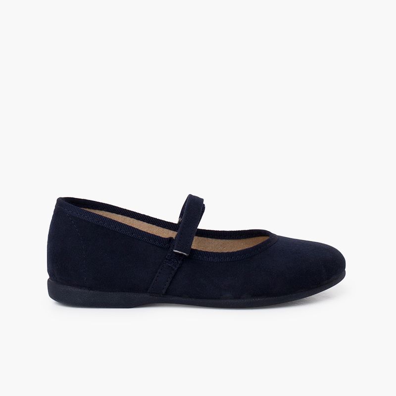Chaussures fille en serratex à scratch