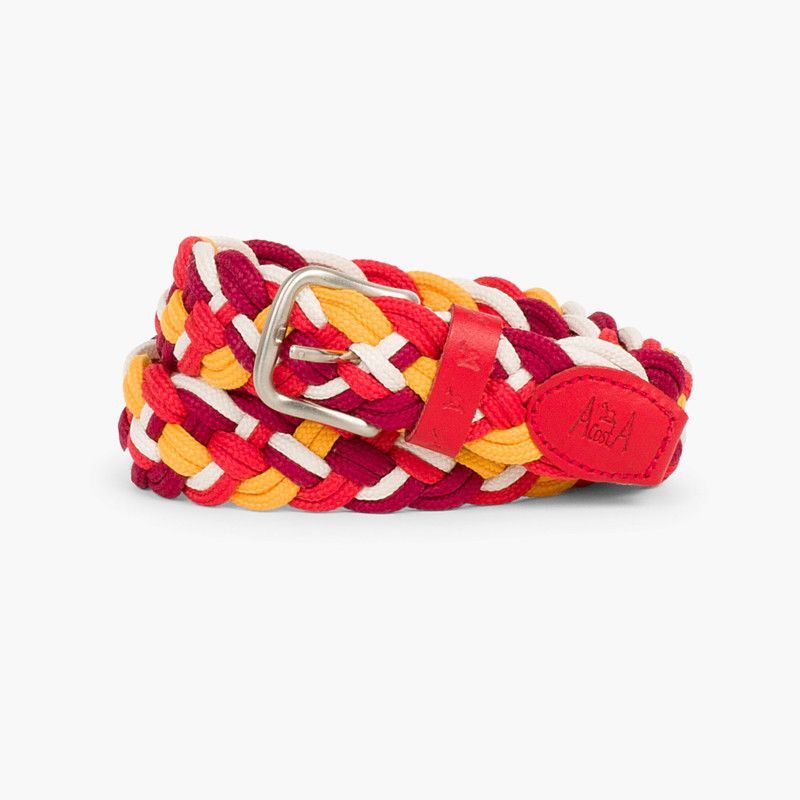 Ceinture  Multicolore Tressée Pour Enfant
