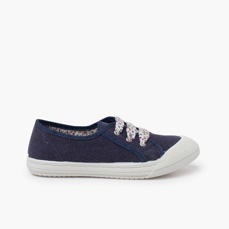 Tennis en Toile avec Lacets
