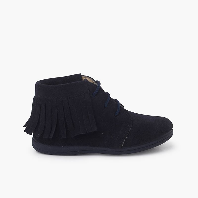 Bottes frangées à lacets Premiers pas