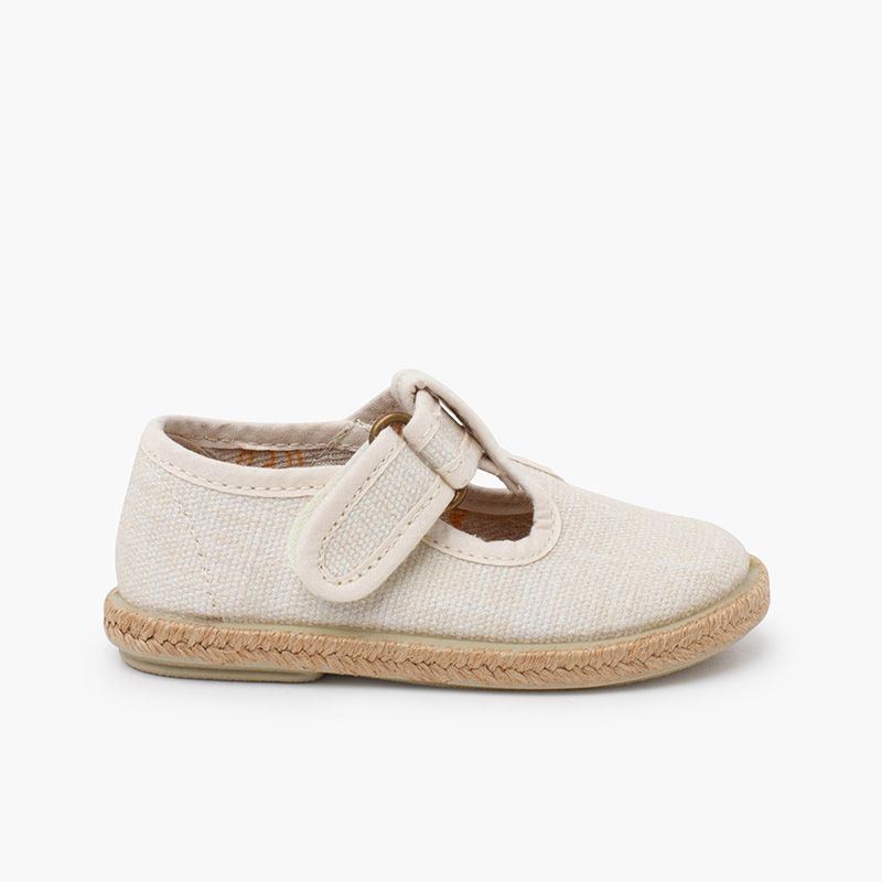 Chaussures Salomé coton biologique semelle jute