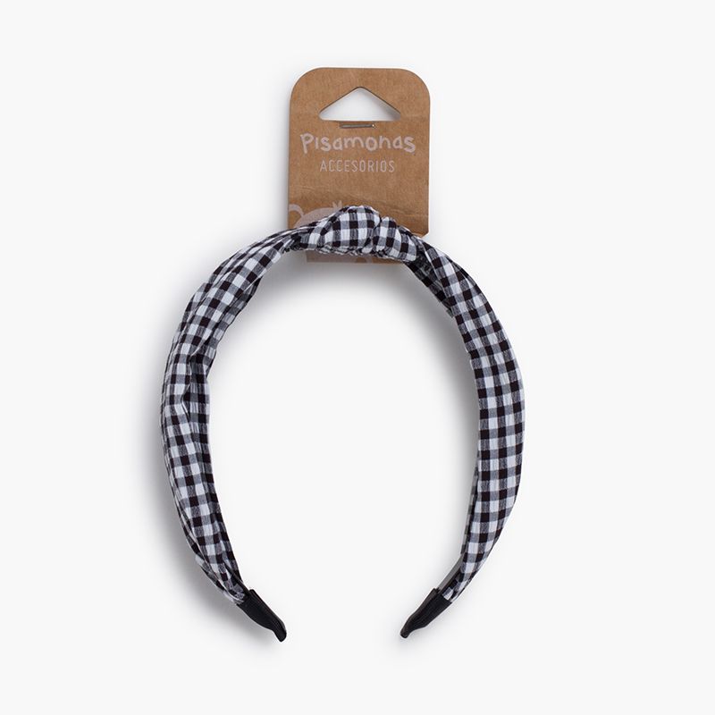 Large bandeau nœud vichy