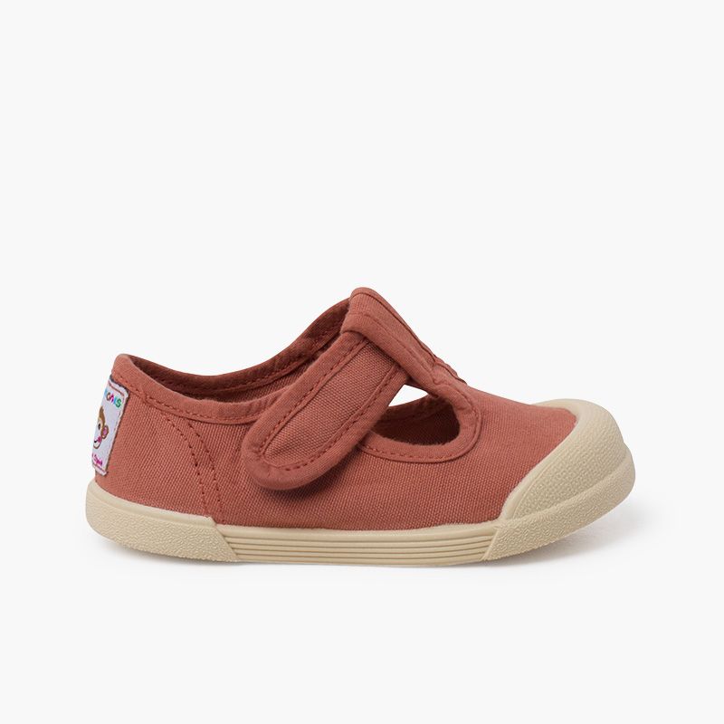 Chaussures salomés barefoot souples en toile