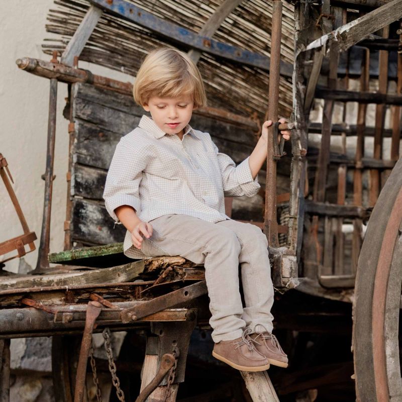 Chaussures bateau Wallaby suéde garçons