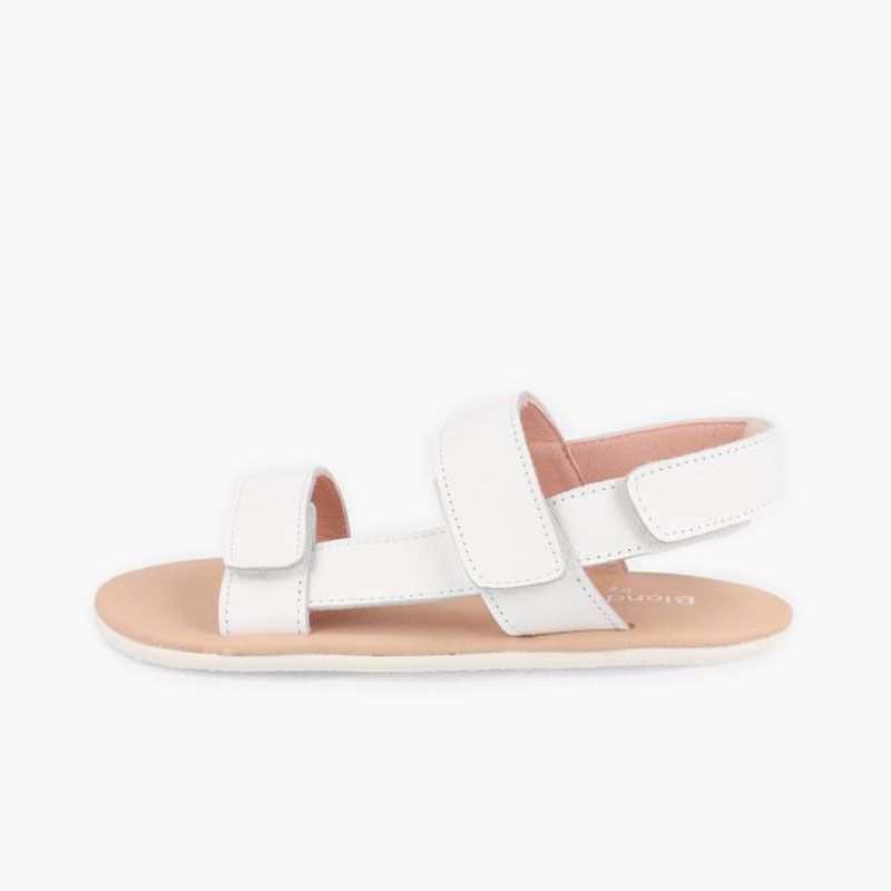 Sandales barefoot Blanditos fille bride latérale