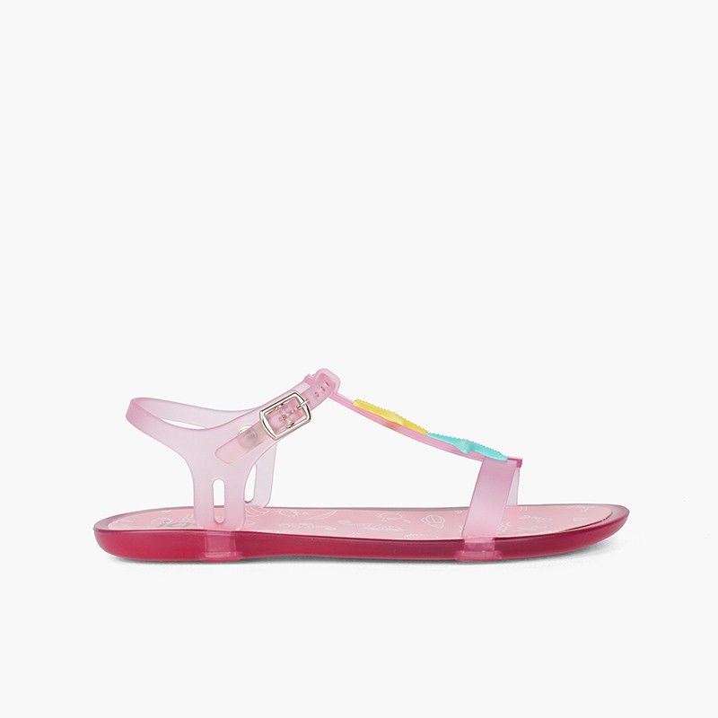 Sandales en caoutchouc à motif étoiles de mer Tricia