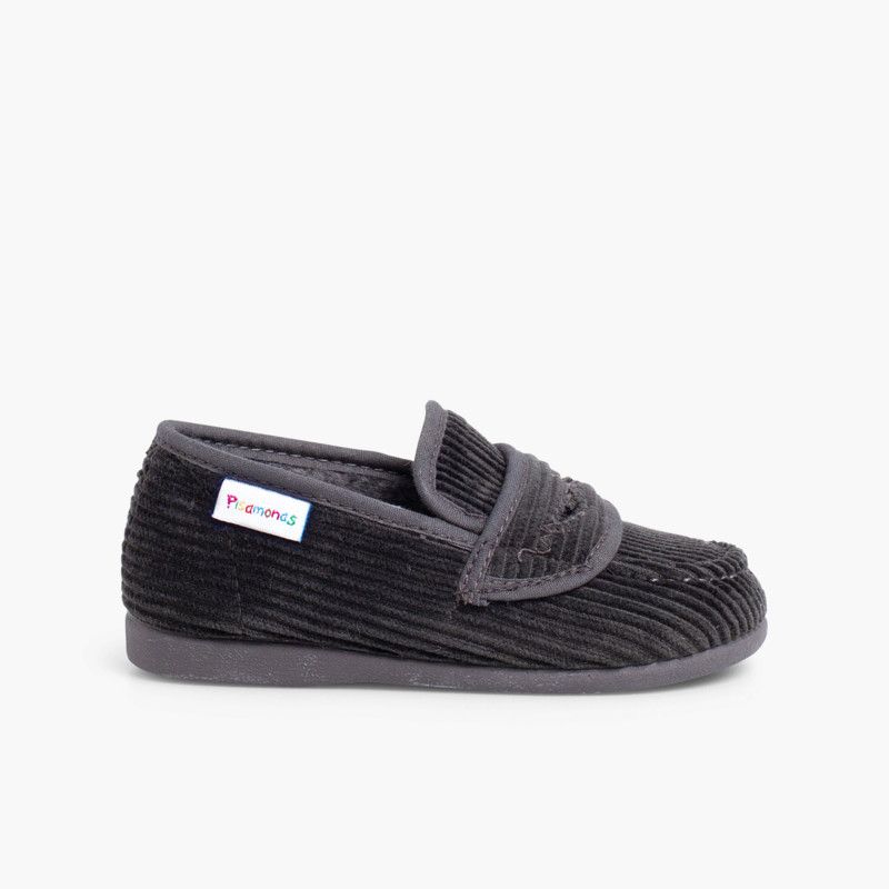 Zapatilla Casa Mocasin Pana