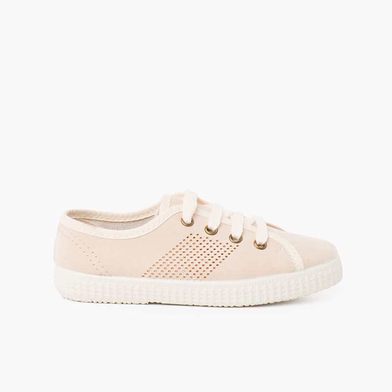 Baskets vegan pour enfants semelle intérieure antibactérienne 