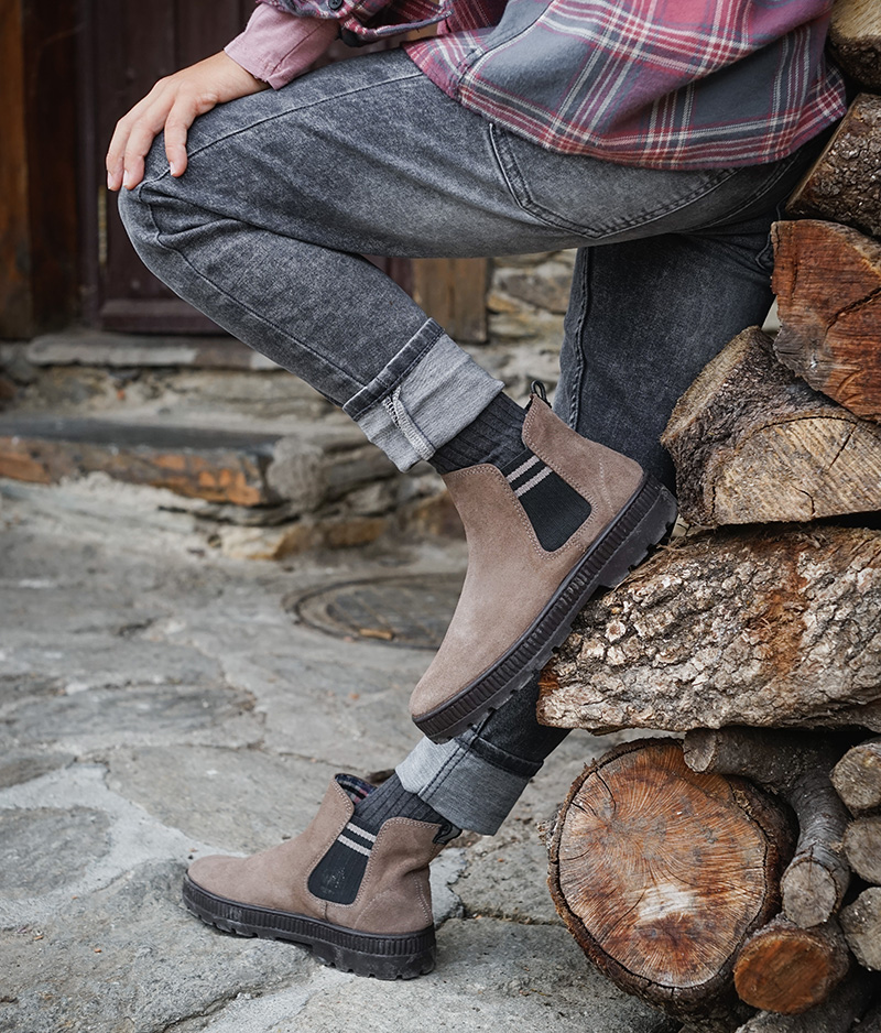 Bottes élastiques latérales