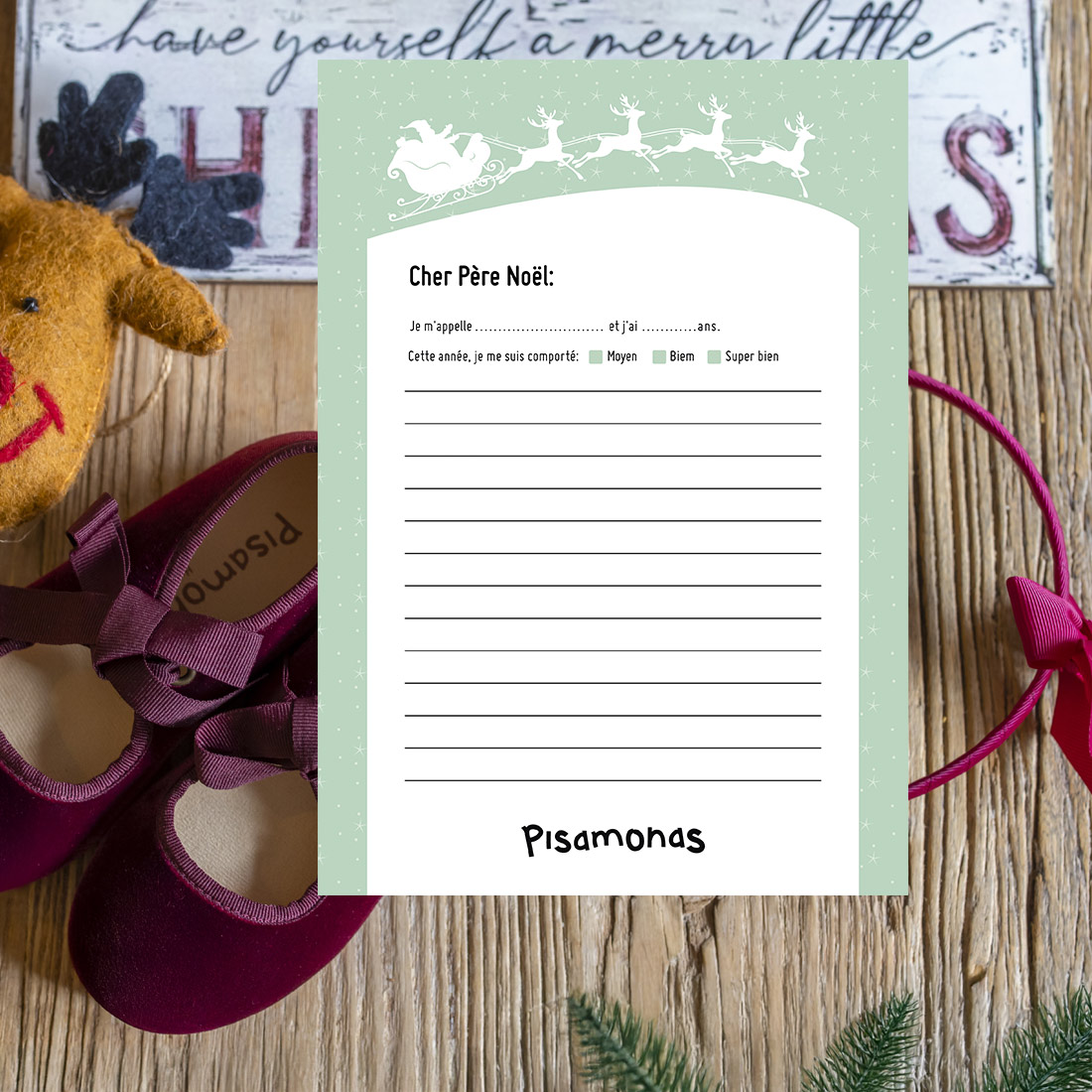 ÉCRIVEZ VOTRE LETTRE !